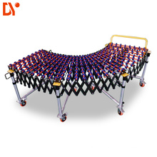 Gravity Roller Expandable Skate wheel Flexible Conveyor for loading truck